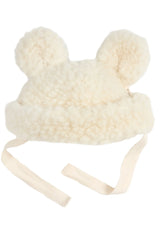 Merino Wool Teddy Hat | Milk
