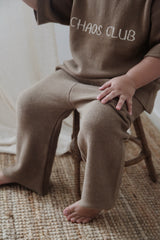 Cropped Pants - Walnut
