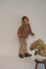 Bow Pullover - Walnut