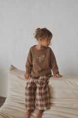 Bow Pullover - Walnut