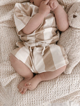 Stripes on Stripes Tee | Kids | Beige
