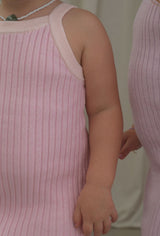 RIBBED DRESS | DAHLIA
