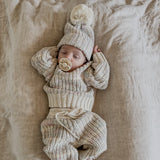 Chunky Knit Jumper | Fairy Floss Stripe