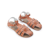 Saltwater Infant Sandals - SHARK- Tan SIZE 5