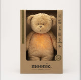 MOONIE 2.0 CAPPUCCINO- ORGANIC HUMMING BEAR WITH A LAMP