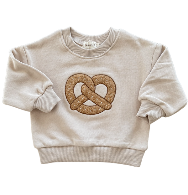 Lupa and Sol French Terry Sweater | Pretzel