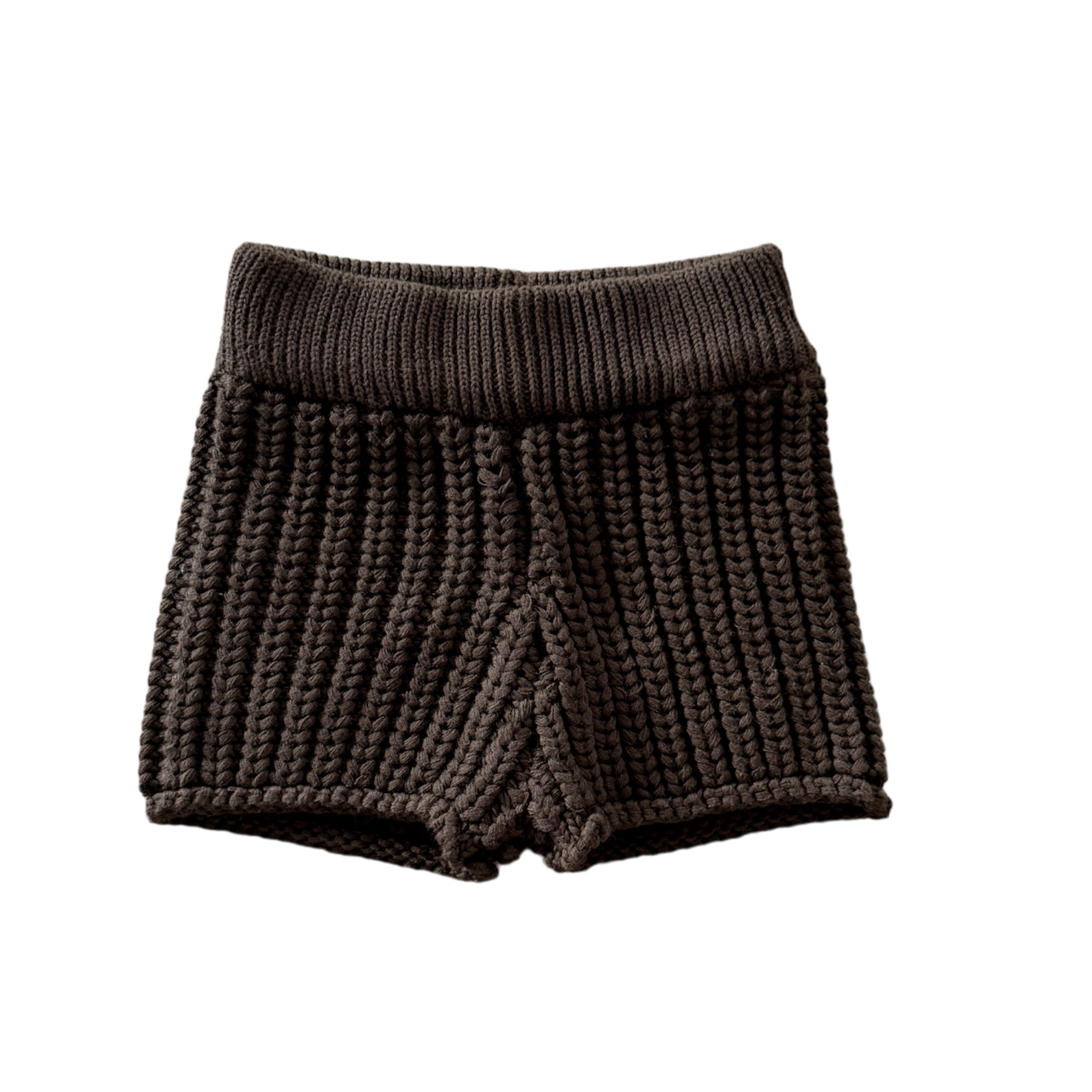 パンツ ulika sanctus Rope knit shorts ulika sanctus Rope knit shorts(Chunky Knit Shorts | Bark