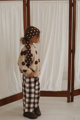 Dot Pullover- Oatmeal + Mud