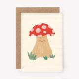 Mushroom Mini Card