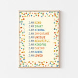 Confetti Affirmation A3 Print