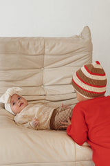 Pixie Beanie - Carnival Stripe