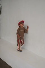 Cropped Pants - Carnival Stripe