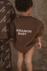CB Logo Romper - Chocolate