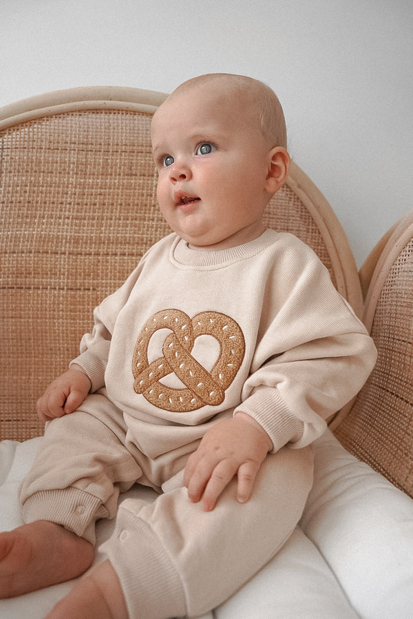 Lupa and Sol French Terry Romper | Pretzel
