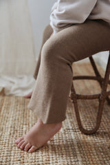 Cropped Pants - Walnut