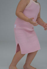 RIBBED DRESS | DAHLIA