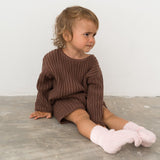 Illoura Knit Socks | Strawberry