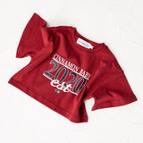 Established Tee- Burgundy