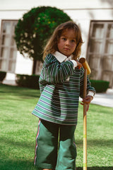 Campus Track Pants- Emerald