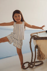 Blue Summer Wave Shorts