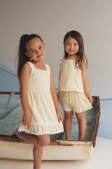 Lemon Splice Wave Dress