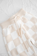 CB Knitted Pants  - Cream