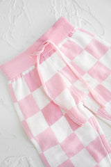CB Knitted Pants - Baby Pink