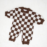 CB Knitted Lounge Suit - Chocolate
