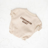 CB Logo Romper - Cream