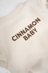 CB Logo Romper - Cream
