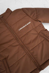 CB Puffer Jacket - Chocolate