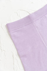 CB Womens Knit Bike Shorts - Lilac