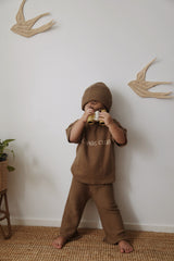Cropped Pants - Walnut