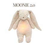 MOONIE 2.0 SAND - ORGANIC HUMMING BUNNY WITH A LAMP