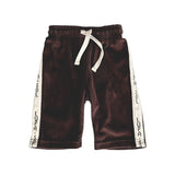Terry Logo Pants - Chocolate