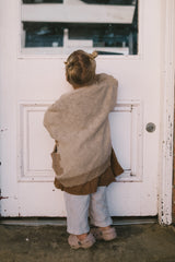 Oversized Slouch Cardigan | Textured Cashew + Oak