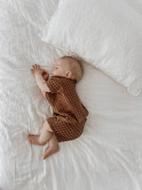 Chunky Waffle Tee | Chocolate