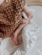 Chunky Waffle Tee | Chocolate