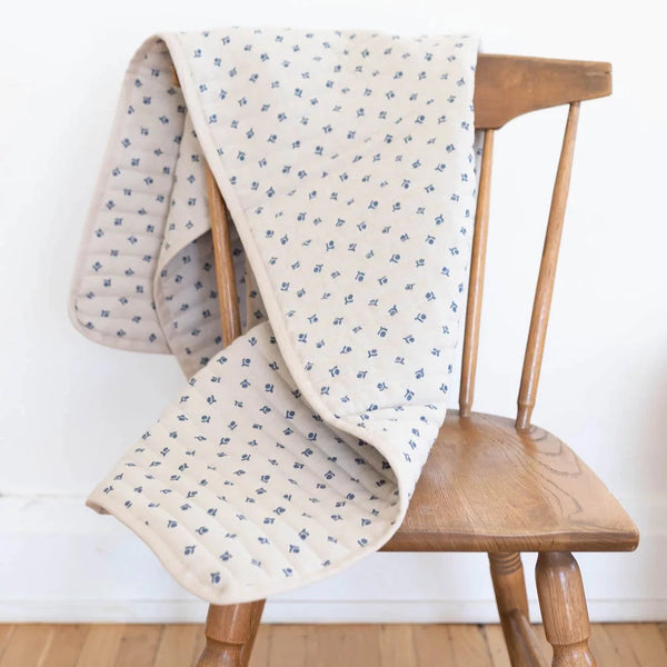 New Grain quilted blanket | crib - florence