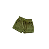 CORD SHORTS | EVERGREEN