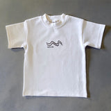 Logo Milk Tee - Chocolate Embroidery