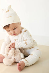 Jamie Kay Fernley Long Sleeve Bodysuit | Lenny Leopard Cloud