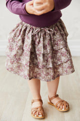 Jamie Kay Abbie Skirt | Pansy Floral Fawn