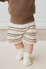 Jamie Kay Pima Cotton Jalen Short | Hudson Stripe