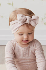 Jamie Kay Modal Headband | Powder Pink Marle