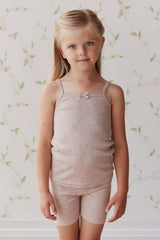 Jamie Kay Modal Singlet | Powder Pink Marle