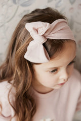 Jamie Kay Organic Cotton Headband | Dusky Rose