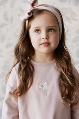 Jamie Kay Organic Cotton Headband | Dusky Rose