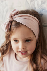 Jamie Kay Organic Cotton Headband | Dusky Rose