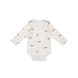 Jamie Kay Fernley Long Sleeve Bodysuit | Lenny Leopard Cloud
